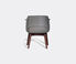 Poltrona Frau 'Archibald' swivel dining chair Grey POFR20ARC093GRY