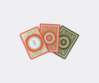 Barocco Set Of 2 Playing Card Decks in Multicoloured - Versace