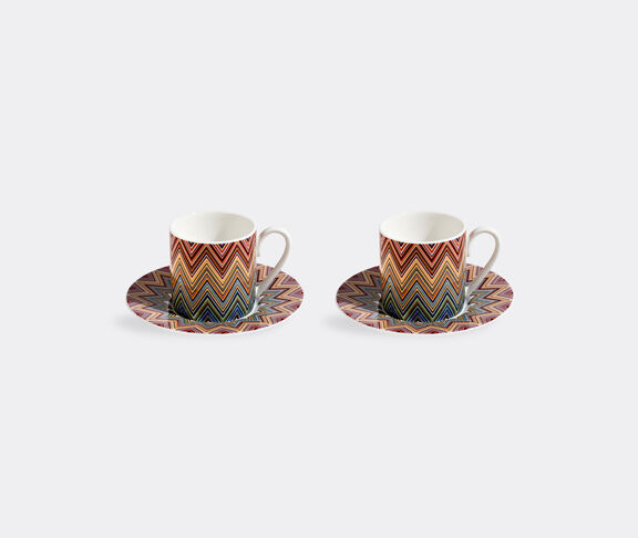 Missoni 'Zig Zag Jarris' coffee cup and saucer, set of two, red undefined ${masterID}