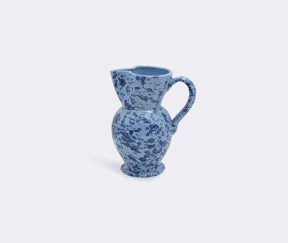 Cabana 'Speckled' pitcher, blue Turquoise CABA23SPE682LBL