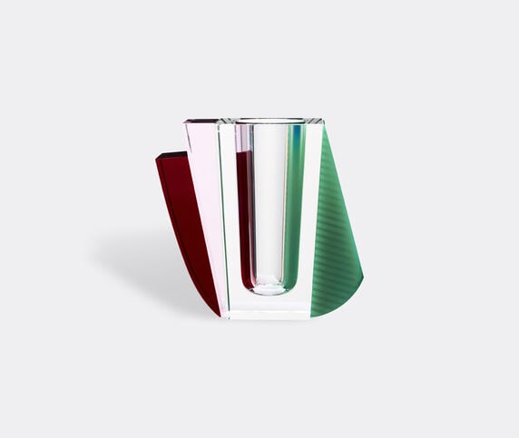 Reflections Copenhagen 'Raleigh' vase, red and green multicolor REFL22RAL691MUL
