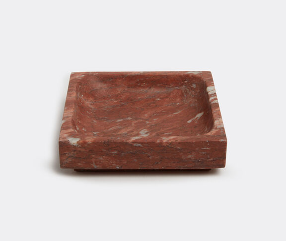 Michael Verheyden Small square tray, red marble undefined ${masterID} 2