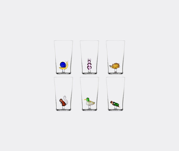 Ichendorf Milano 'Animal Farm' glass, set of six undefined ${masterID}