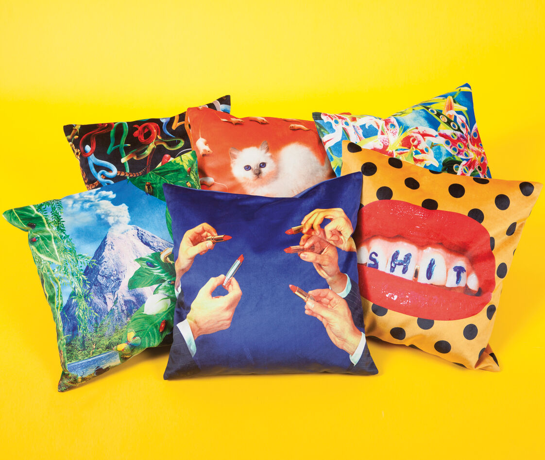 Shop Seletti Cushions Multicolor Uni