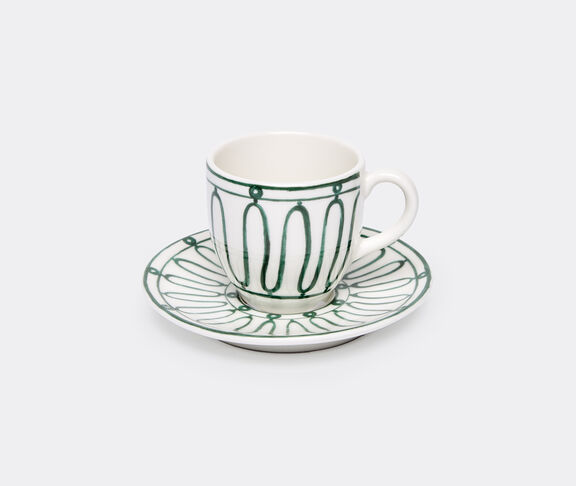 THEMIS Z 'Kyma' tea cup and saucer, green undefined ${masterID} 2