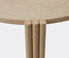 AYTM 'Tribus' coffee table, travertine and light sand Light sand AYTM22TRI847BEI