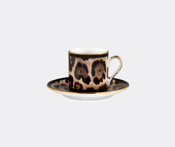 Dolce&Gabbana Casa 'Leopardo' espresso cup and saucer undefined ${masterID} 2