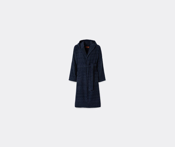 Missoni 'Chalk' hooded bathrobe, blue undefined ${masterID} 2