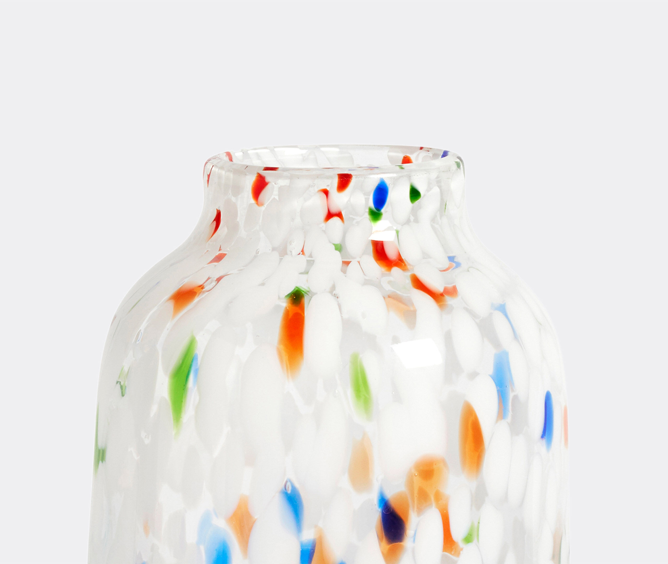 Splash' vase, large, white dot by Hay | Glass vases | FRANKBROS