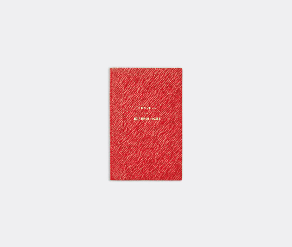 Smythson Notebooks Scarlet Red Uni