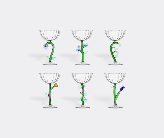 Ichendorf Milano 'Botanica' champagne glass, set of six undefined ${masterID}