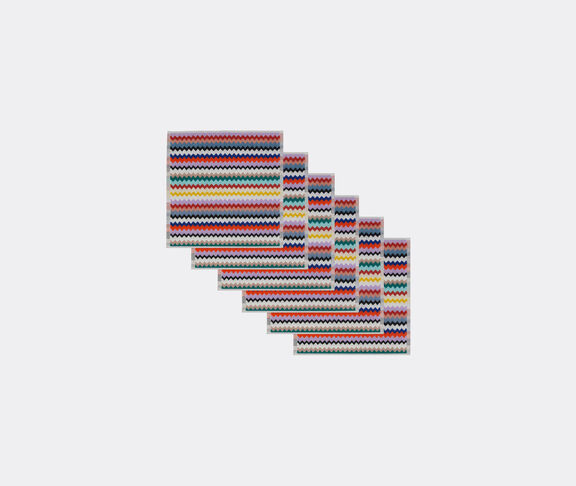 Missoni 'Riverbero' face towel, set of six, multicolor undefined ${masterID} 2