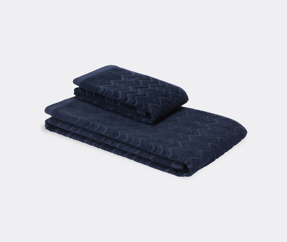Missoni 'Chalk' towel set, two pieces, blue BLUE MIHO24CHA320BLU