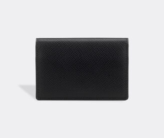 Smythson Snap Button Wallet - Black