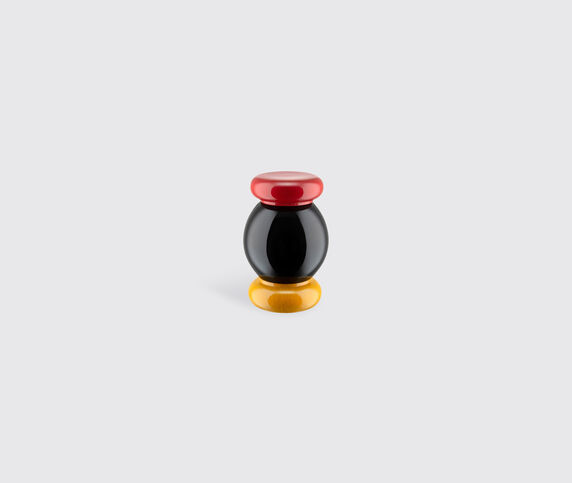 Alessi '100 Values Collection' salt, pepper and spice grinder, short, black red,yellow,black ALES21SAL485MUL