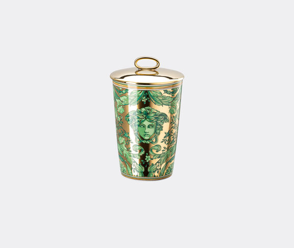 Rosenthal 'Medusa Garland' candle with lid, green undefined ${masterID} 2