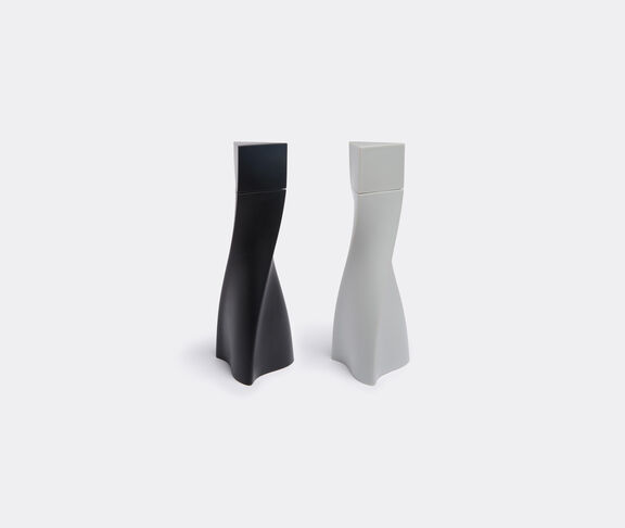 Zaha Hadid Design 'Duo' salt and pepper set, black and grey undefined ${masterID}