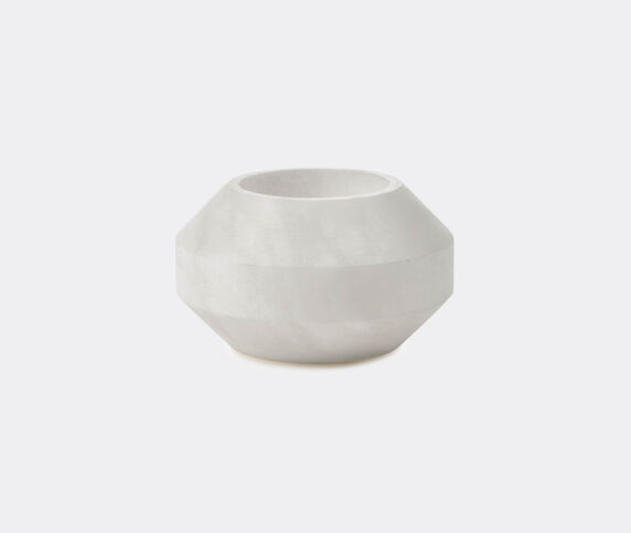 Serax 'Alabaster' candleholder, white, medium WHITE SERA23ALA267WHI