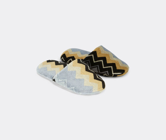 Missoni 'Giacomo' soft slippers, black multicolor undefined ${masterID} 2