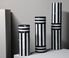 Editions Milano 'Bloom' vase, high Black and white EDIT22BLO711MUL