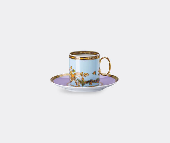 Rosenthal 'Jardin de Versace' coffee cup and saucer multicolor ROSE23JAR565MUL