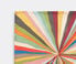 La DoubleJ 'Rainbow Rays' large napkin, set of two multicolor LADJ23LAR581MUL