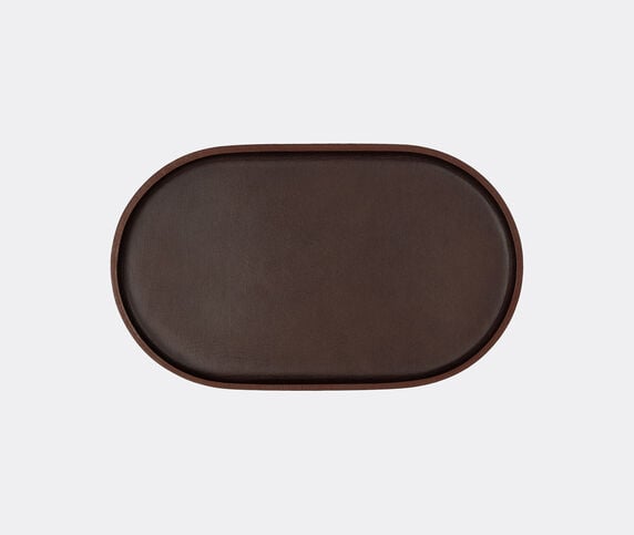 Uniqka 'Plato' tray, oval, dark brown Dark Brown UNIQ24PLA587BRW