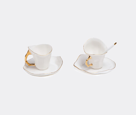 Seletti COFFEE SET "MELTDOWN" -  2 COFFEE CUP+ 2 SAUCER+2 SPOON undefined ${masterID} 2