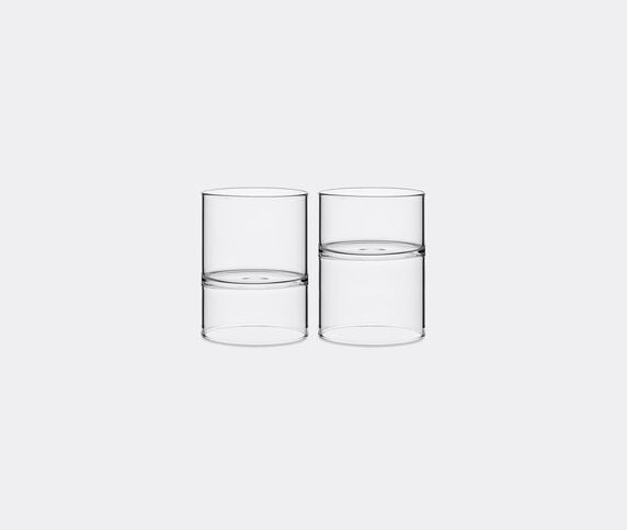 Fferrone Design 'Revolution' rocks and martini glass, set of two Clear FFER17REV349TRA