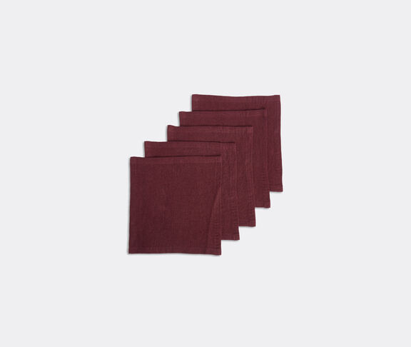 Once Milano Cocktail napkins, set of five, wine undefined ${masterID} 2