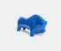 Bitossi Ceramiche 'Rimini blu' bull figure Persian blue BICE15BUL145BLU