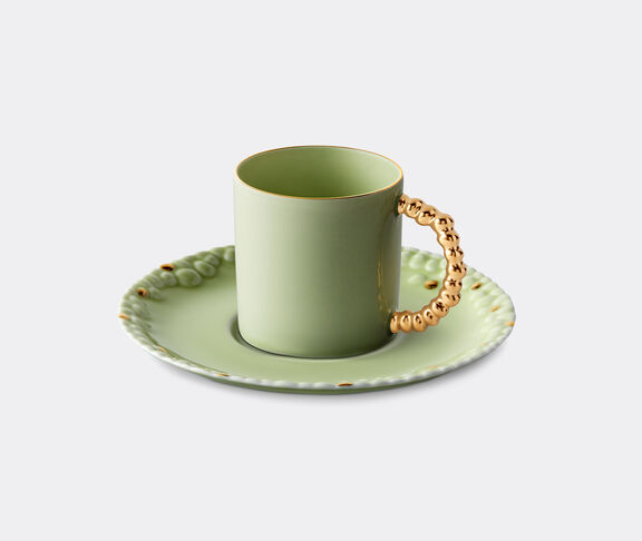 L'Objet 'Haas Mojave' espresso cup and saucer, matcha undefined ${masterID} 2