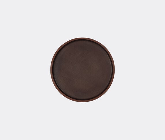 Uniqka 'Plato' tray, round, dark brown Dark Brown UNIQ24PLA594BRW