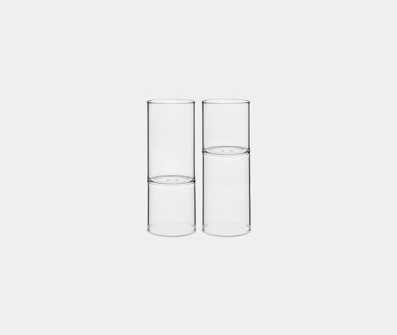 Fferrone Design 'Revolution' wine and water glasses, set of two Clear FFER17REV325TRA