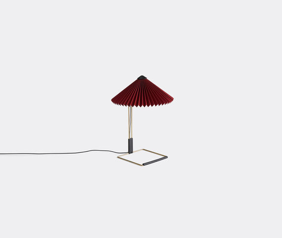 Hay 'Matin' table lamp, small, EU/UK plug OXIDE RED HAY119MAT800BUR