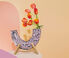 Visionnaire 'Fauna Cavallo' vase Multicolor VISI19FAU780PUR