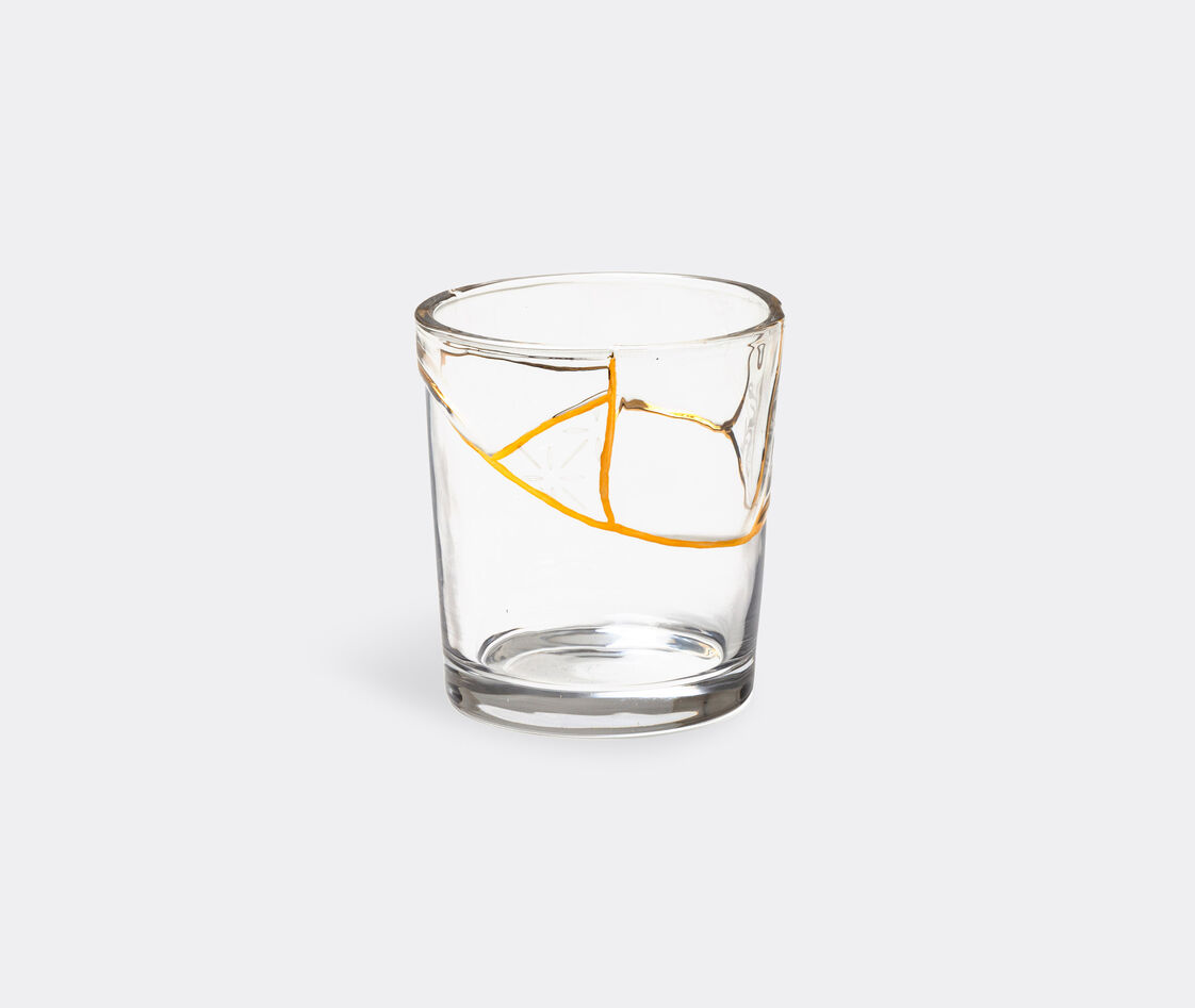 Seletti Glassware Trasparent/gold Uni