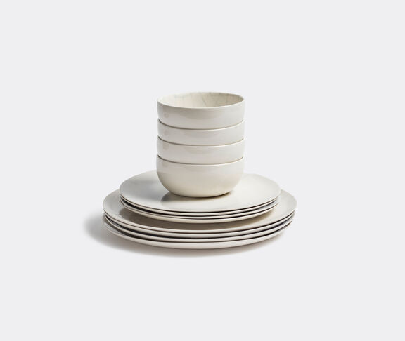 Serax 'Zuma' dinner set, 12 pieces, white undefined ${masterID}