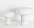 Case Furniture 'Solid Table Light', Carrara marble, large, US plug Carrara Marble CAFU20SOL471WHI