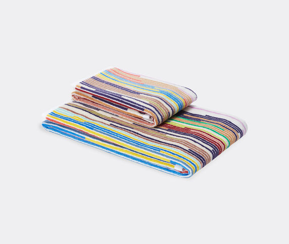 Missoni 'Melody' towel set, two pieces, black multicolor multicolor MIHO24MEL680BLK