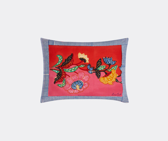 Lisa Corti 'Indonesian' rectangular cushion, red multicolor multicolor LICO24CUS797MUL