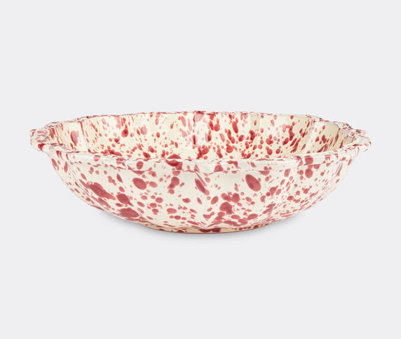 Cabana 'Speckled' serving bowl, red Multicolor CABA23SPE279MUL