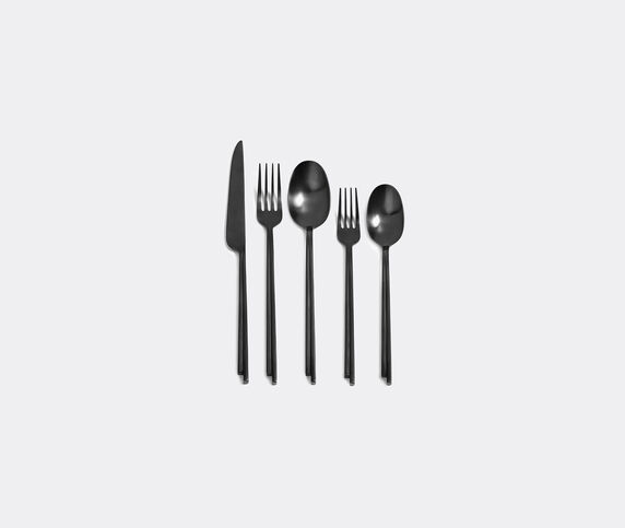 Serax 'Dune' cutlery, set of five, black BLACK SERA24FLA163BLK