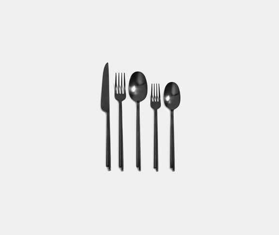 Serax 'Dune' cutlery, set of five, black undefined ${masterID}