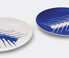 Cassina 'Le Monde de Charlotte Perriand, Arête', dessert plates, set of two White and blue CASS21SET231BLU