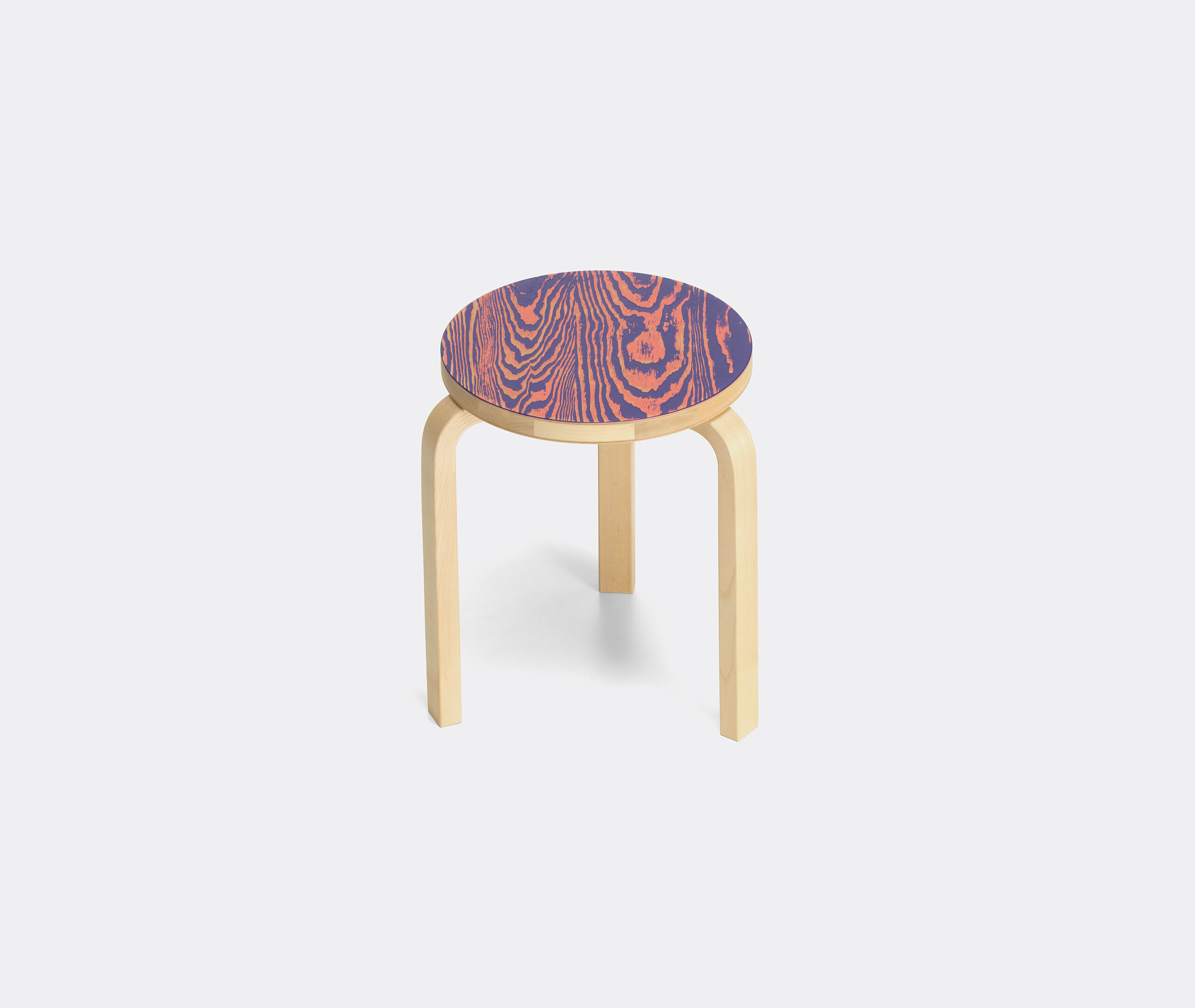 artek stool60 カラリン pink Purple - 椅子