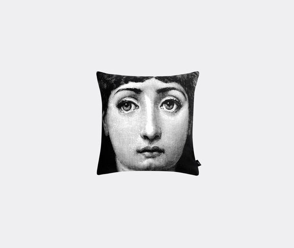 Fornasetti 'Tema e Variazioni N.1, N.6' cushion, black and white undefined ${masterID} 2