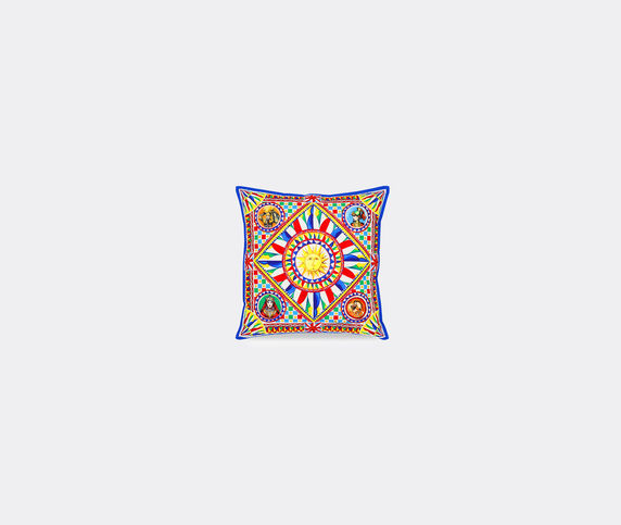 Dolce&Gabbana Casa 'Carretto Siciliano' canvas cushion, small Multicolor DGCA22CAN070MUL