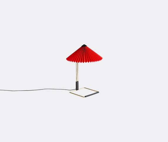 Hay 'Matin' table lamp, small, EU/UK plug BRIGHT RED HAY120MAT136RED