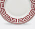 Ginori 1735 'Labirinto' charger plate, red Red RIGI20LAB266RED
